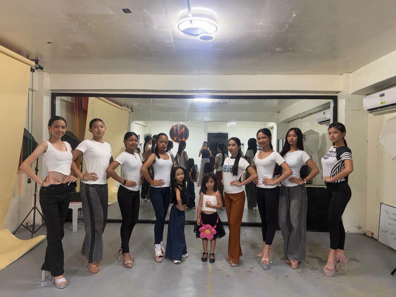 Jngels workshop class of all ages in the studio